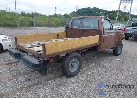 1989 Ford F250 from USA, damaged, VIN 1FTHF26HXKNB25295